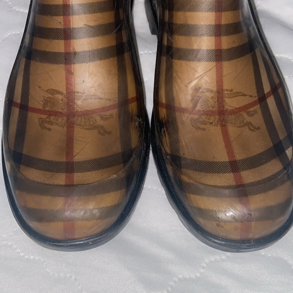 Burberry Tall Rain Boots - Picture 3 of 6